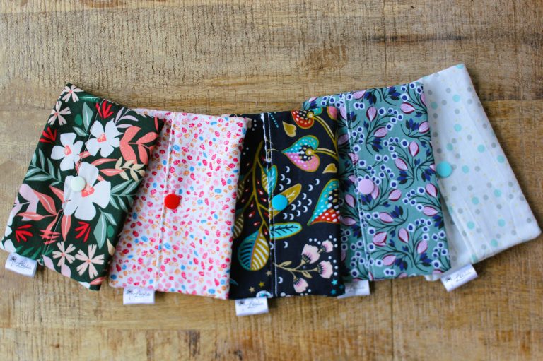 lot pochette à savon et shampoing solide