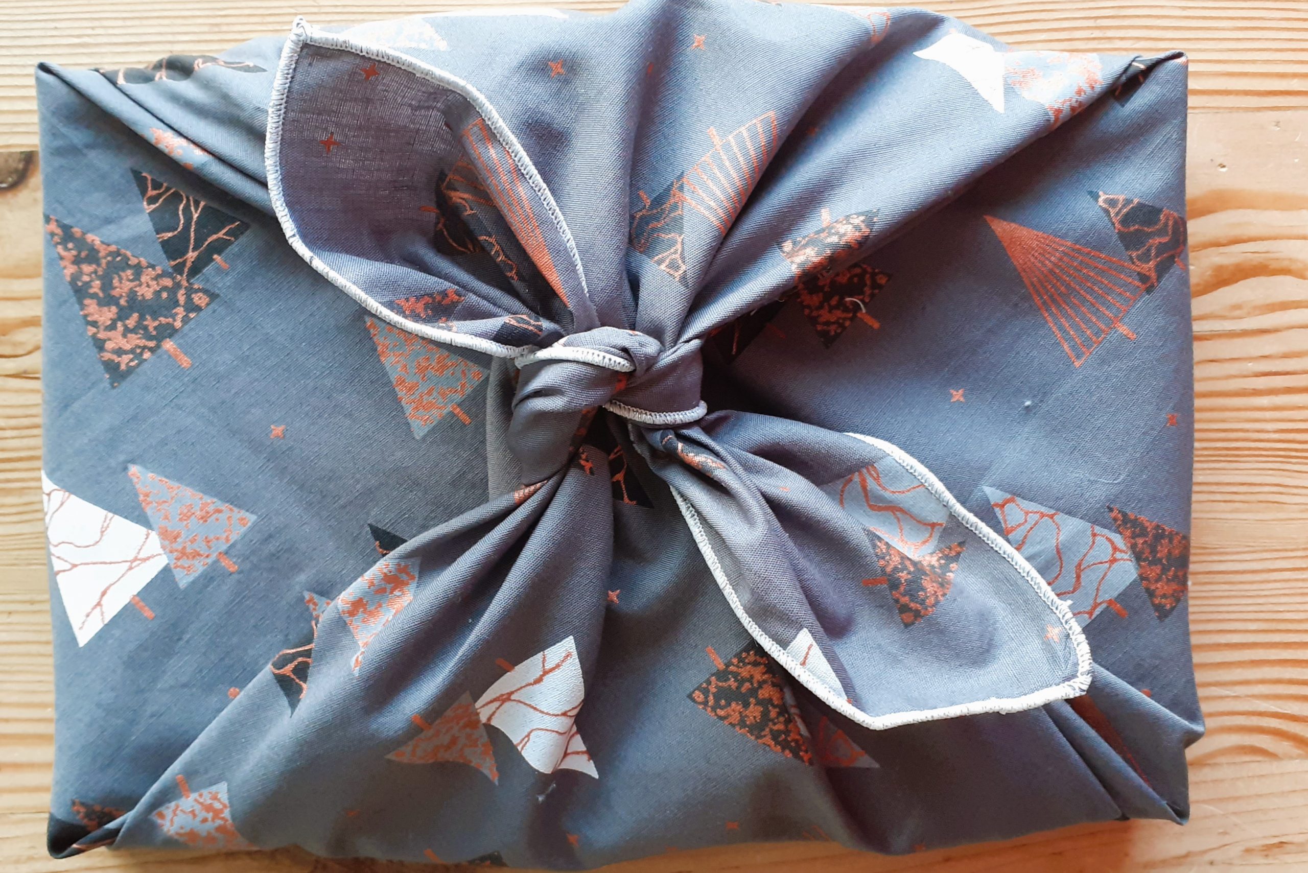 furoshiki gris sapin